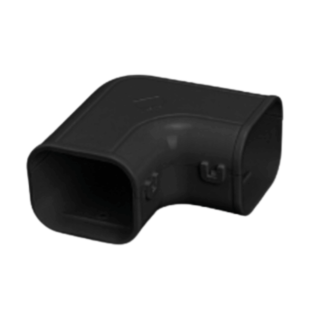 อุปกรณ์ข้องอโค้ง รางครอบท่อแอร์ UE-75BK (75 มม.) ELBOW UPC UPVC DUCT LINER_1